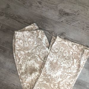 White House Black Market Damask pants